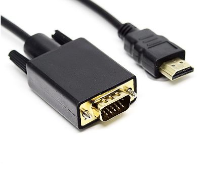 Dark HDMI to VGA Dijital - Analog Dönüştürücü Kabl resmi