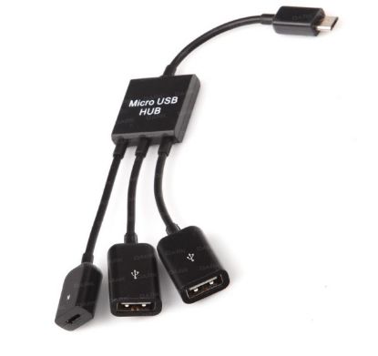 Dark 2x OTG Micro USB Çoklayıcı Hub resmi