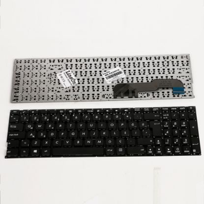 Asus X541N,X541U Notebook Klavye -/Siyah-TR resmi