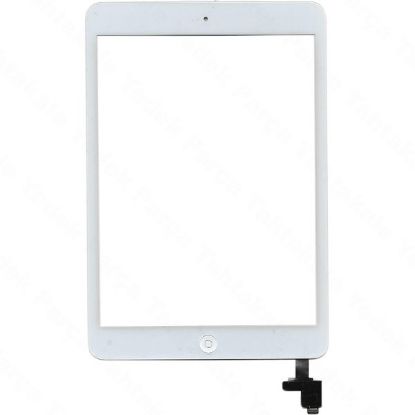 Ipad'e uyumlu Mini (A1432) İçin 7.9 İnç Beyaz Doku resmi