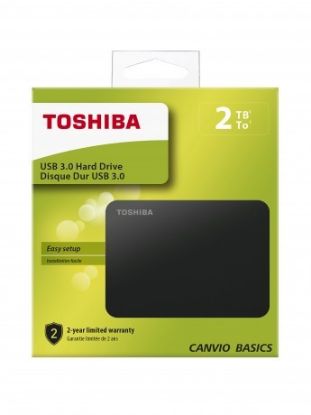 Toshiba Canvio Basic 2.5" 2TB USB 3.2 Gen1 Harici  resmi