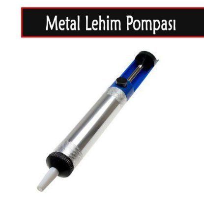 Krglt Metal Gövdeli Lehim Havya Pompası Lehim Sökü resmi