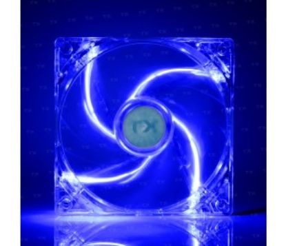 TX 12cm Mavi LED'li Sessiz Kasa Fanı resmi