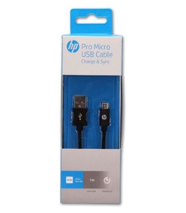 HP Pro Micro USB Cable BLK 1.0m resmi
