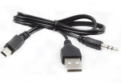 PM USB TO AUX - 5 PİN KABLO (MÜZİK KUTUSU resmi