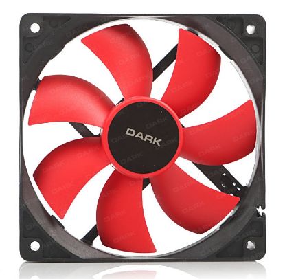 Dark 120mm Kırmızı Kanatlı Kasa Fanı resmi
