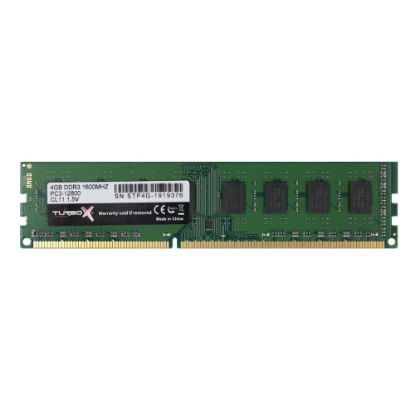 TURBOX 4GB DDR3 1600 MHz PC RAM  resmi