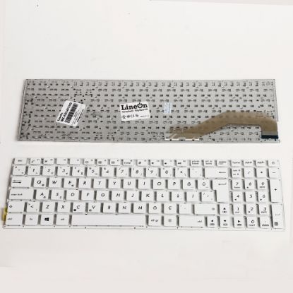 Asus X540L Notebook Klavye - Tuş Takımı / Beyaz -  resmi