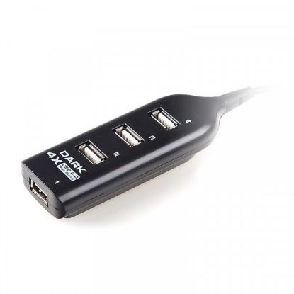 Dark Connect Master U24, 4 Port USB Hub resmi