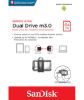 SANDISK 64G Ult Dual Drive m3 Grey Silver resmi