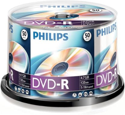 Philips DVD-R boş (4,7 GB Data/ 120 dak video,16 x resmi