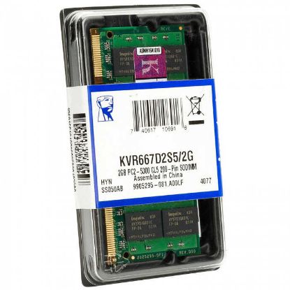 Kingston 2GB 667 MHz DDR2 SODIMM NTB Bellek resmi