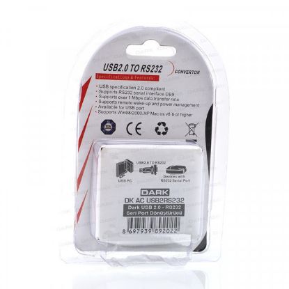 DARK DK-AC-USB2RS232 USB 2.0-RS232 Seri Port Dönüş resmi