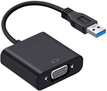 OEM USB 3.0 TO VGA ÇEVİRİCİ DÖNÜŞTÜRÜCÜ ADAPTÖR resmi