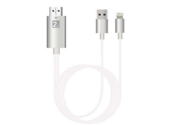 OEM Lightning Hdmi Çevirici Dönüştürücü Tv Kablosu resmi