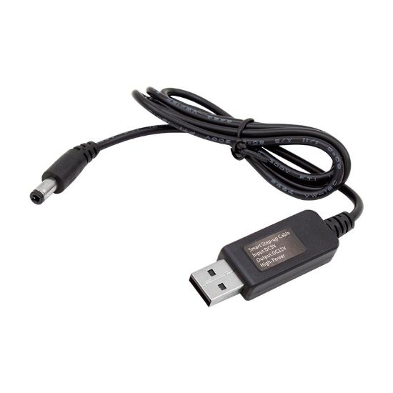 OEM USB TO DC 5.5*2.5MM UÇLU 12 VOLT 1 AMPER  resmi