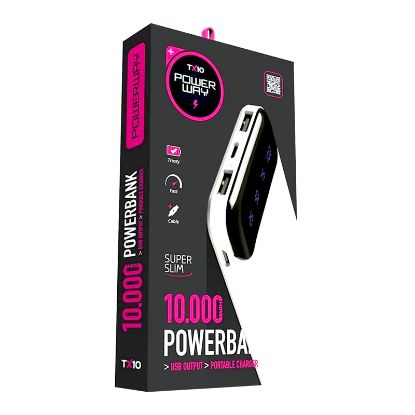 PB TX-10 10000 MAH ÇİFT USB POWERBANK resmi