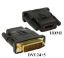 OEM DVI TO HDMI 24+5 Çevirici DVI ERKEK-HDMI DİŞİ resmi