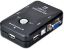 OEM 2 Port USB to KVM Switch Çoklu Pc Kasa Çoklayı resmi