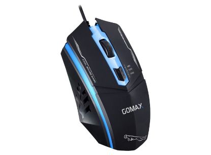 Gomax M1 Gaming RGB Işıklı Oyuncu Fare Gaming Siya resmi