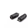 HADRON 5.5X2.5mm TO TYPE-C DC CONVERTER 1 ADET resmi