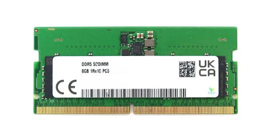 8gb 1RX16 pc5-5600b-SC0-1110-XT SODIMM resmi