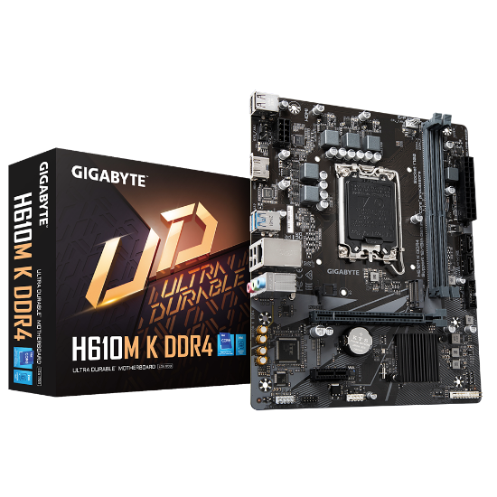 GIGABYTE H610M-K DDR4 HDMI PCIe 16X v4.0 1700p mAT resmi