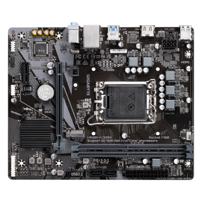 GIGABYTE H610M-K DDR4 HDMI PCIe 16X v4.0 1700p mAT resmi