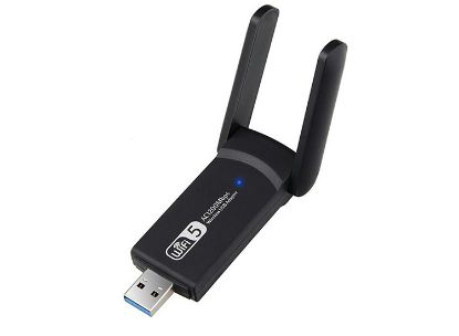 Gomax Dual Band Usb 3.0 Adaptör Kablosuz Wifi Alıc resmi