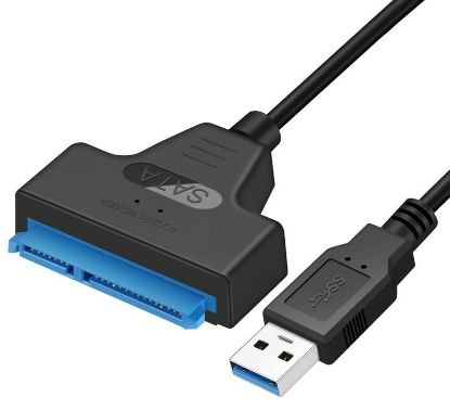 Alfais Usb 3.0 Yüksek Hızlı 2.5 Inç Hdd Kablo 50cm resmi