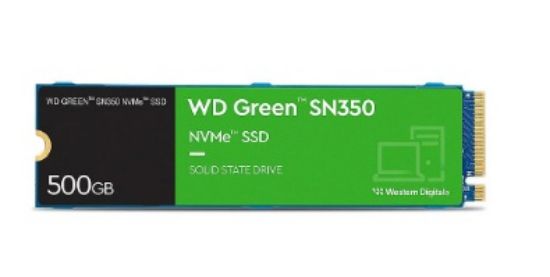 Wd 500Gb Green SN350 WDS500G2G0C PCIe Gen3 x4 resmi