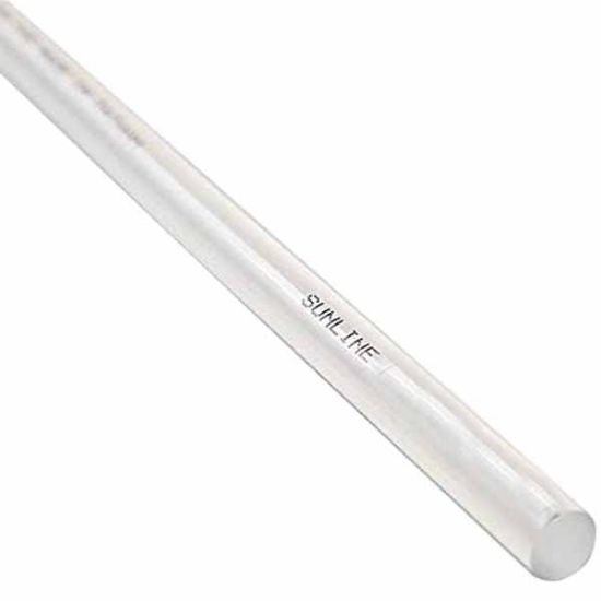 SİLİKON KALIN BEYAZ 12MM*300 30CM resmi