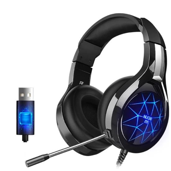 ALLY MC N1 LED Işıklı Mikrofonlu USB Kulaküstü Gam resmi