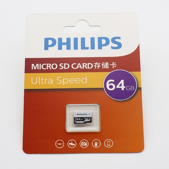 Philips 64GB A1 V30 MicroSDXC (Adaptörsüz) resmi