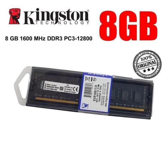 KINGSTON 8GB DDR3 1600MHZ KVR16N11/8 resmi