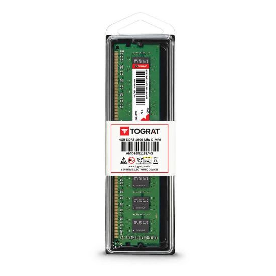 Tograt 4GB DDR3 1600 MHz PC Ram resmi