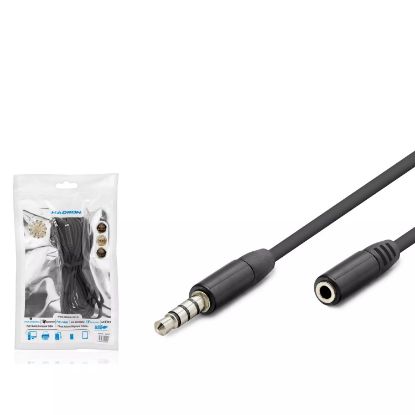 Hadron 3.5Mm To 3.5Mm F Kablo 3Line 3M Siyah resmi