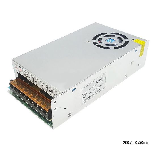 Rose OPS-240-12 Adaptör Metal Kasa 12v 20a resmi