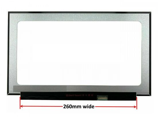 OEM 15.6" LED 1920X1080P 30PİN VİDASIZ 260MM PCB resmi