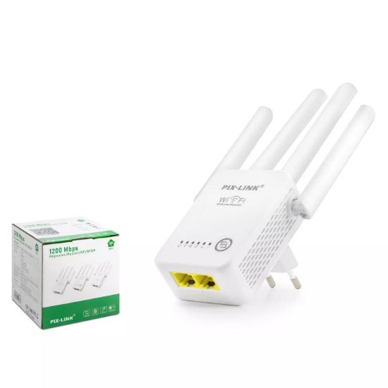 Pix-Link Wr48D4Q Wifi Repeater + Router + Ap 300Mb resmi