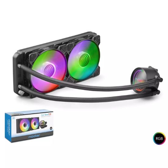 Nodar Nd2503 Sıvı Soğutma Fan 240 Argb 24Cm Siyah resmi