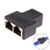 PM RJ45 TO 2X RJ45 DİŞİ METAL ARA APARAT 1.KALİTE  resmi