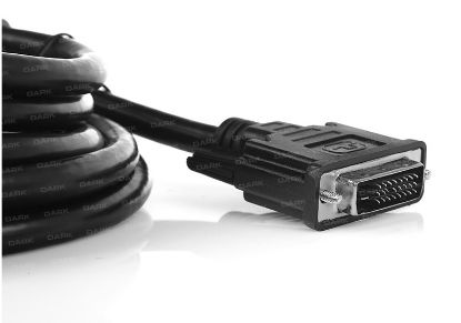Dark 1.8m 24+1pin DVI Kablo (Erkek/Erkek)4K resmi