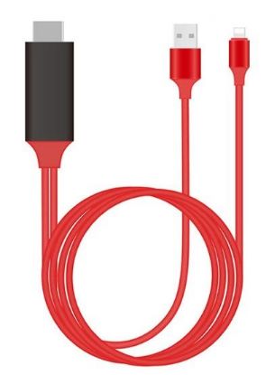 OEM Lightning Hdmi Çevirici Dönüştürücü Tv Kablosu resmi