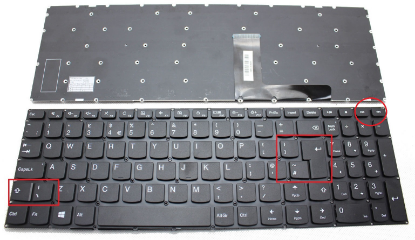 Lenovo IdeaPad V510-15ISK NTB Klavye/ TR resmi