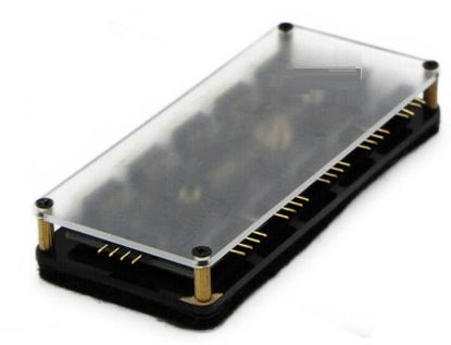 Alfais RGB Led Fan Şerit Hub Splitter 10 Port 12V  resmi