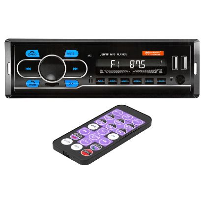 MAGICVOICE ÇİFT USB/SD/FM/AUX/BLUETOOTH KUMANDALI  resmi