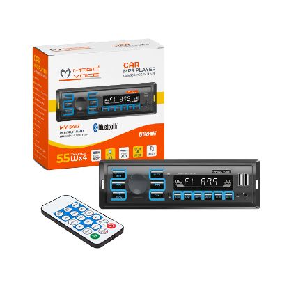 MAGICVOICE ÇİFT USB/SD/FM/AUX/BLUETOOTH UK'LI MEKA resmi