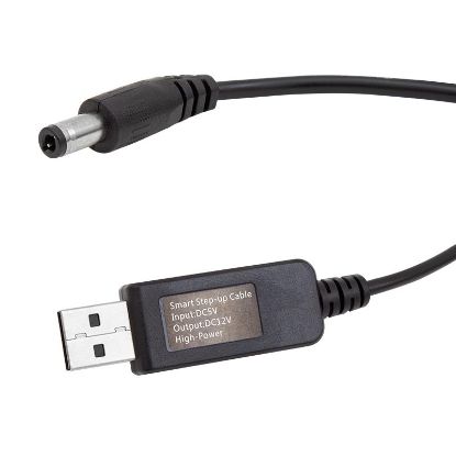 OEM USB TO DC 5.5*2.5MM UÇLU 12 VOLT 1 AMPER  resmi
