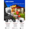 HIKVISION 2MP DOME 2.8MM DS-2CE76D0T-EXLPF Akıllı  resmi